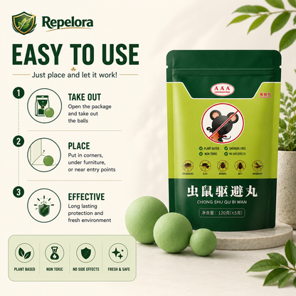 Repelora™ Herbal Pest Repellent Balls – Pack of 2