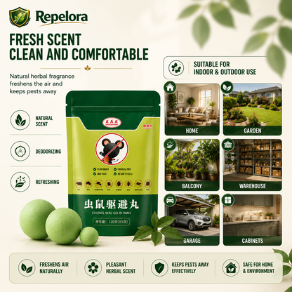 Repelora™ Herbal Pest Repellent Balls – Pack of 2