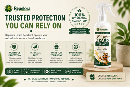 Repelora Lizard Repellent Spray – Pack of 3